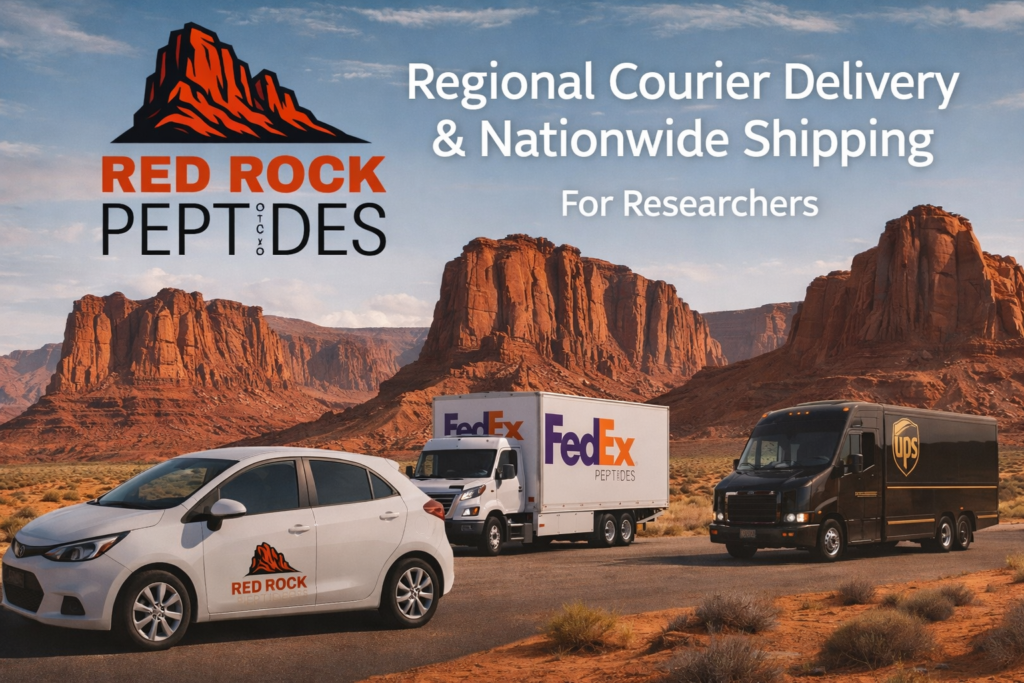 red rock peptides shipping delivery